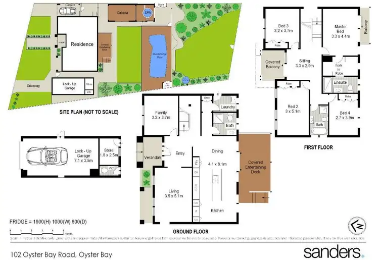 Floorplan of Homely house listing, 102 Oyster Bay Road, Oyster Bay NSW 2225
