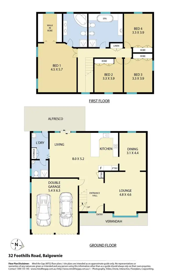 Floorplan of Homely house listing, 32 Foothills Road, Balgownie NSW 2519
