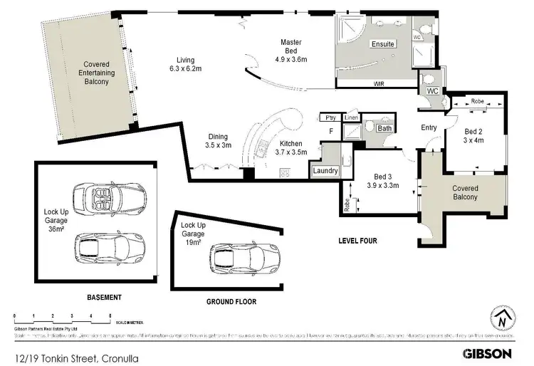 Floorplan of Homely apartment listing, 12/19-23 Tonkin Street, Cronulla NSW 2230