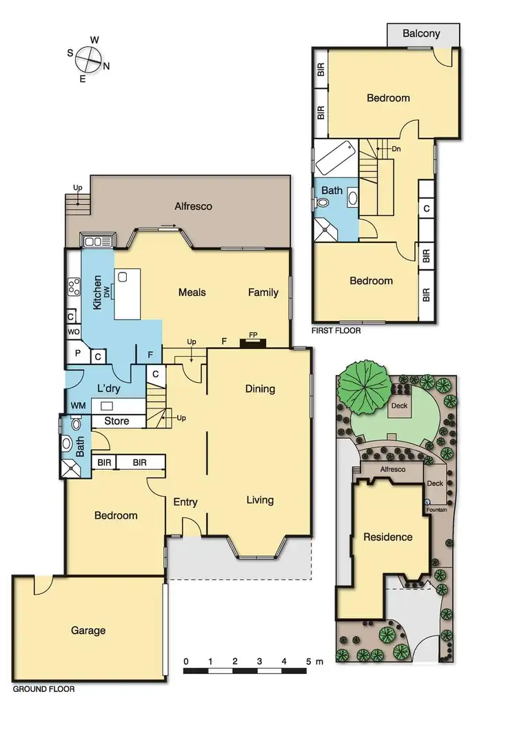 Floorplan of Homely house listing, 413 Ryans Road, Diamond Creek VIC 3089