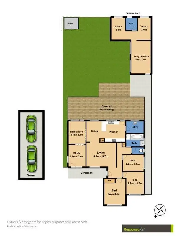 Floorplan of Homely house listing, 36 Oakes Road, Winston Hills NSW 2153