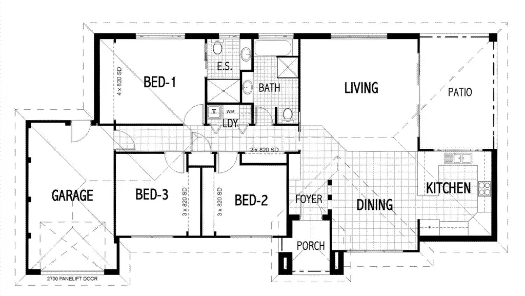 Floorplan of Homely house listing, 31A Durum Circuit, Dubbo NSW 2830