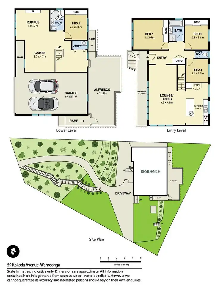 Floorplan of Homely house listing, 59 Kokoda Avenue, Wahroonga NSW 2076