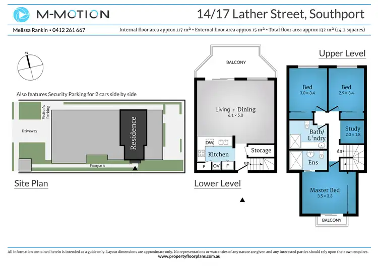 Floorplan of Homely unit listing, 17 Lather Street, Southport QLD 4215