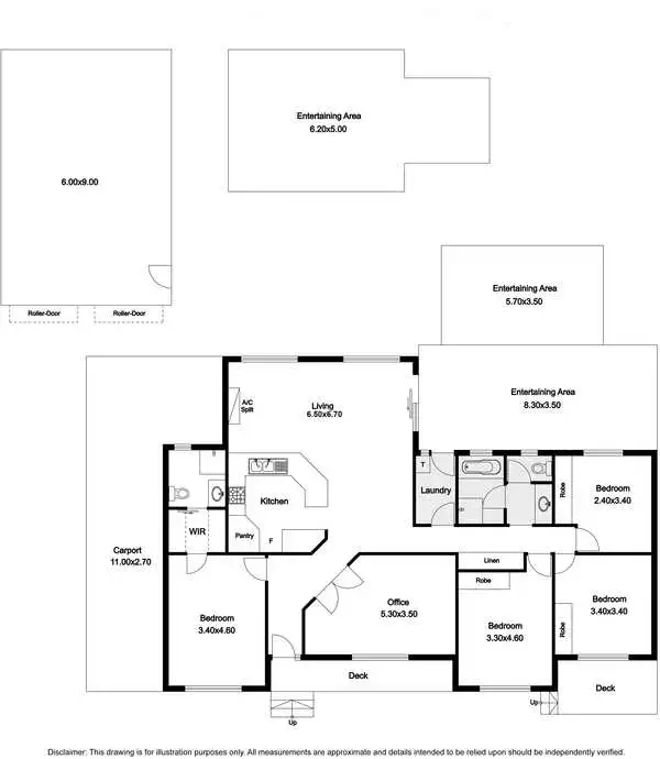 Floorplan of Homely house listing, 18 Channon Street, Port Elliot SA 5212