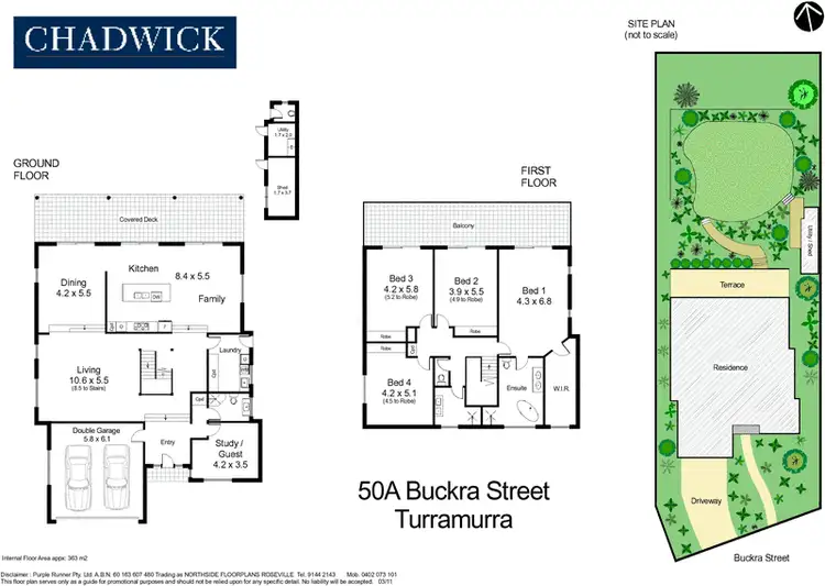 Floorplan of Homely house listing, 50A Buckra Street (Street Frontage), Turramurra NSW 2074