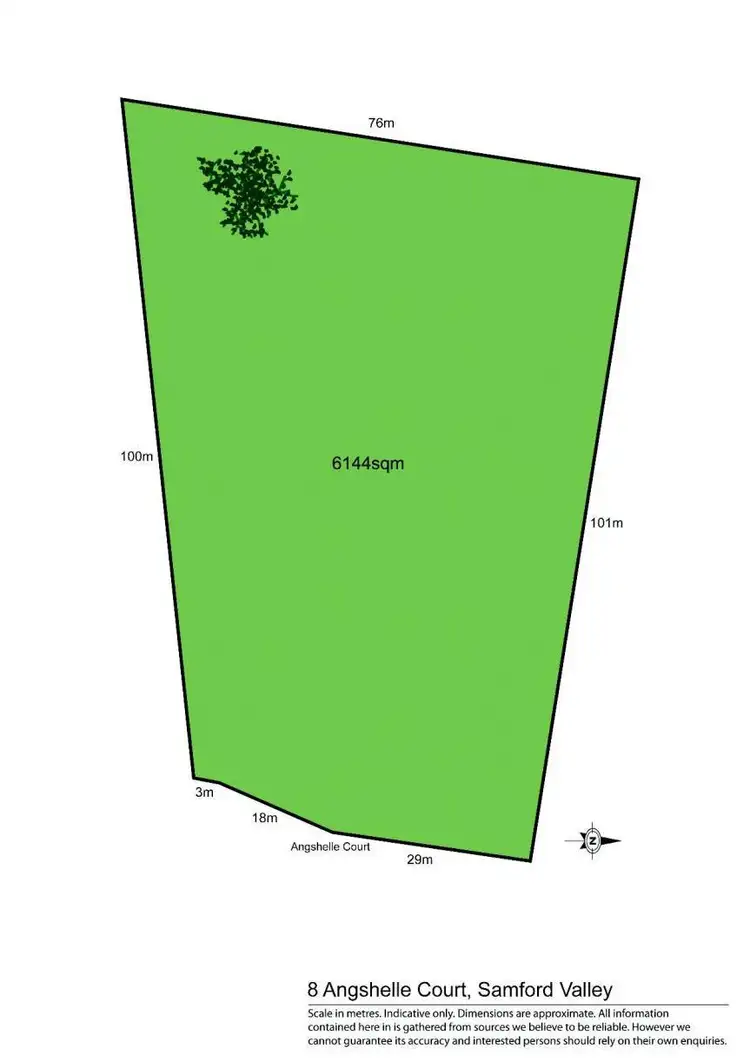 Floorplan of Homely land listing, 8 Angshelle Court, Samford Valley QLD 4520