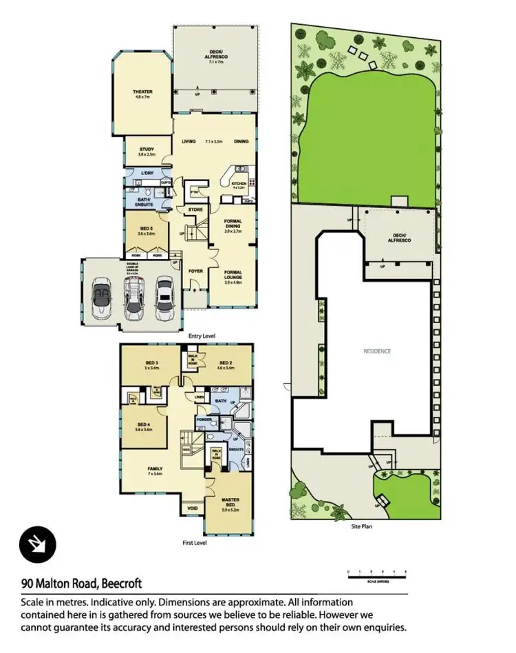 Floorplan of Homely house listing, 90 Malton Road, Beecroft NSW 2119