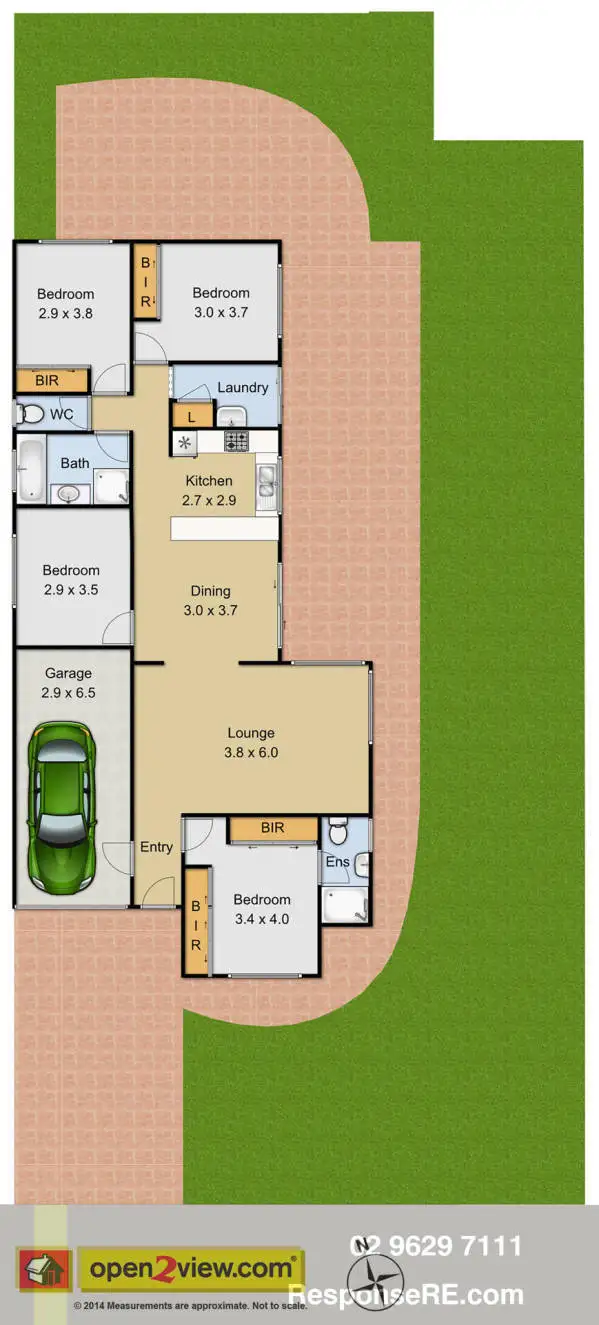 Floorplan of Homely house listing, 2 Glenlea Court, Glenwood NSW 2768