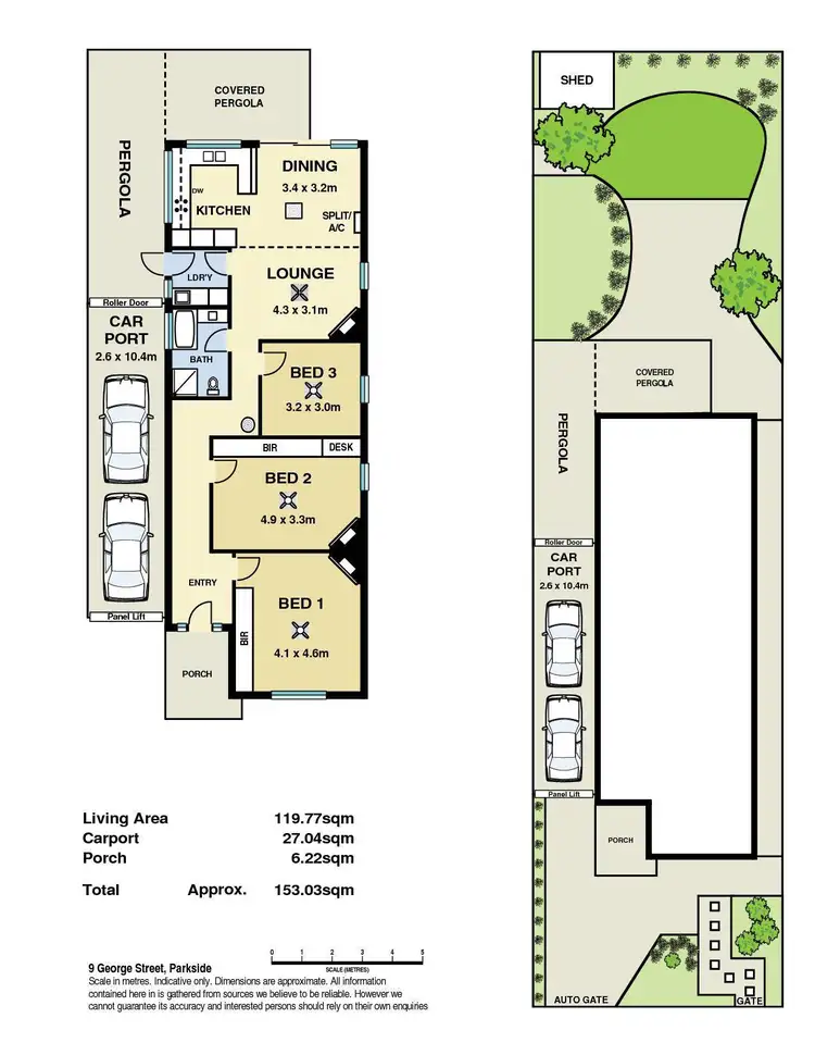 Floorplan of Homely house listing, 9 George Street, Parkside SA 5063