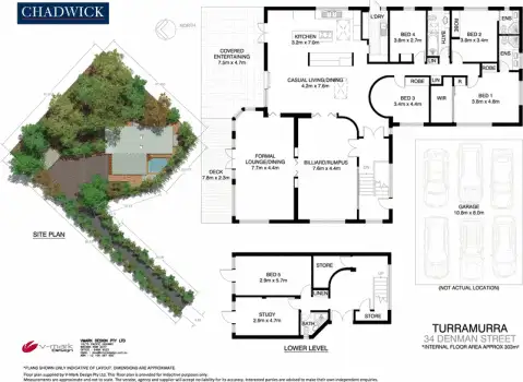 Floorplan of Homely house listing, 34 Denman Street, Turramurra NSW 2074
