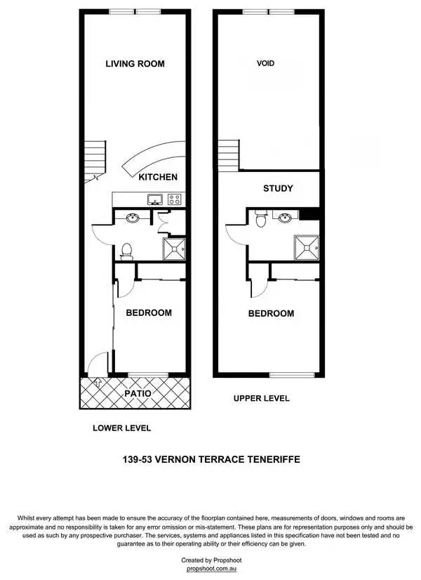 Floorplan of Homely apartment listing, 139/53 Vernon Terrace, Teneriffe QLD 4005