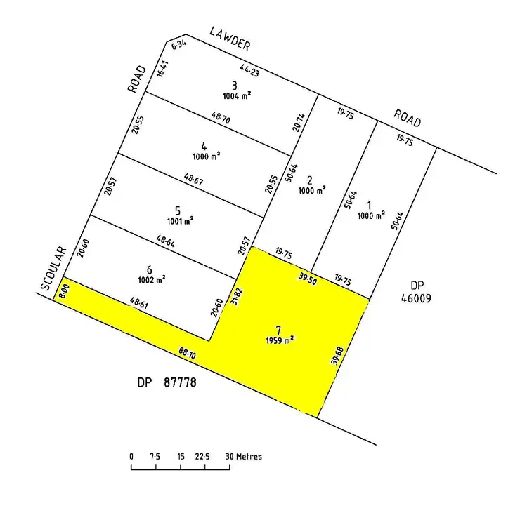Floorplan of Homely land listing, Lot 7 Scoular Road, Blakeview SA 5114