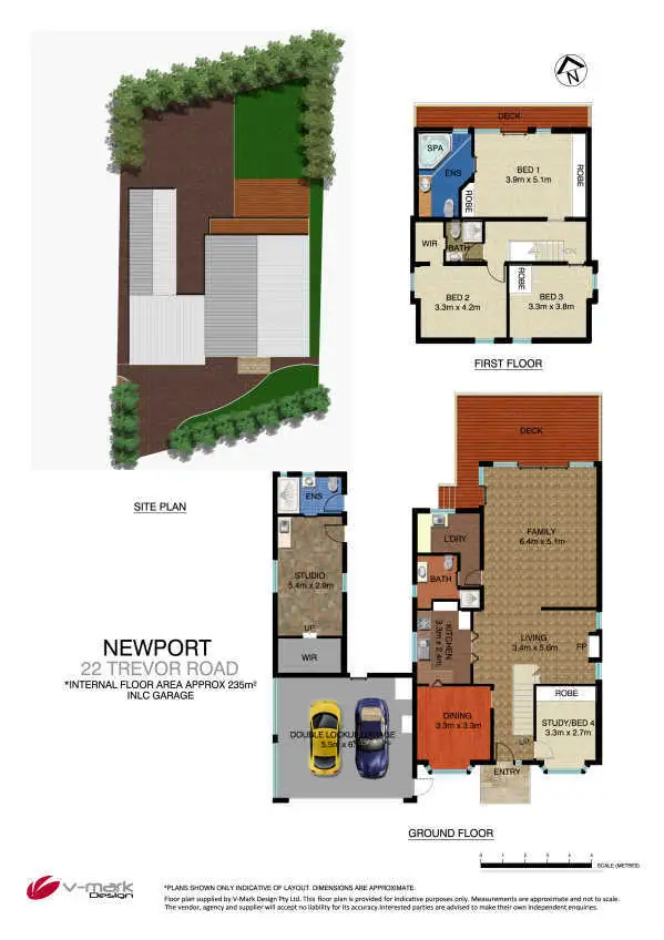 Floorplan of Homely house listing, 22 Trevor Road, Newport NSW 2106