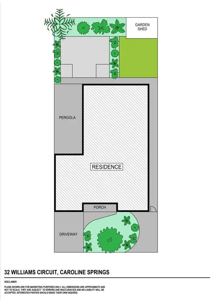 Floorplan of Homely house listing, 32 William Circuit, Caroline Springs VIC 3023
