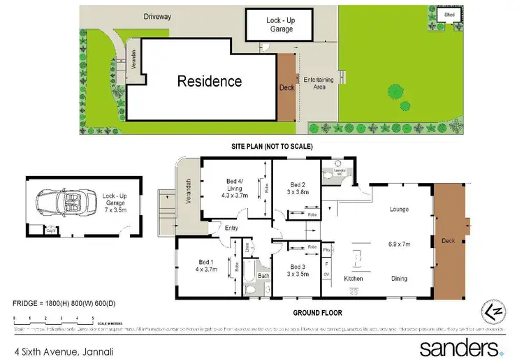 Floorplan of Homely house listing, 4 Sixth Avenue, Jannali NSW 2226