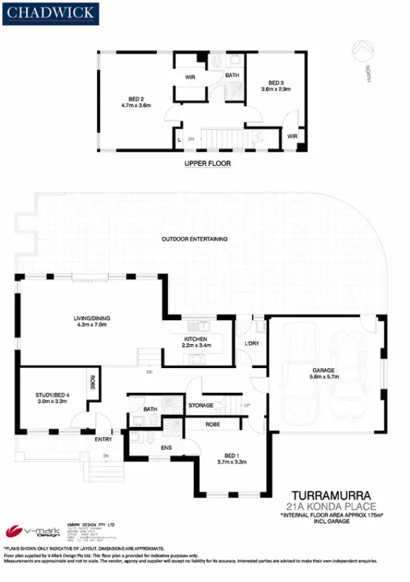 Floorplan of Homely house listing, 21A Konda Place, Turramurra NSW 2074
