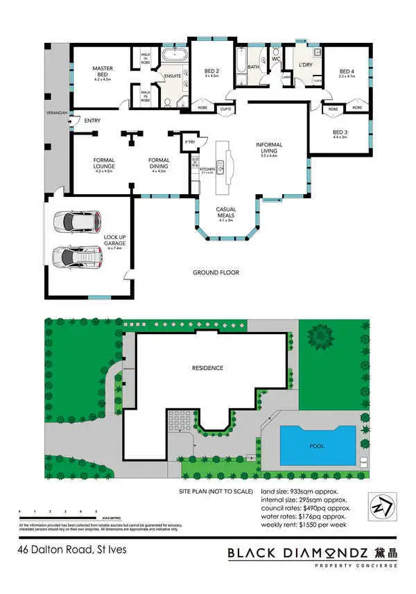 Floorplan of Homely house listing, 46 Dalton Road, St Ives NSW 2075