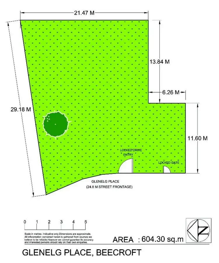 Floorplan of Homely land listing, 8 Glenelg Place, Beecroft NSW 2119