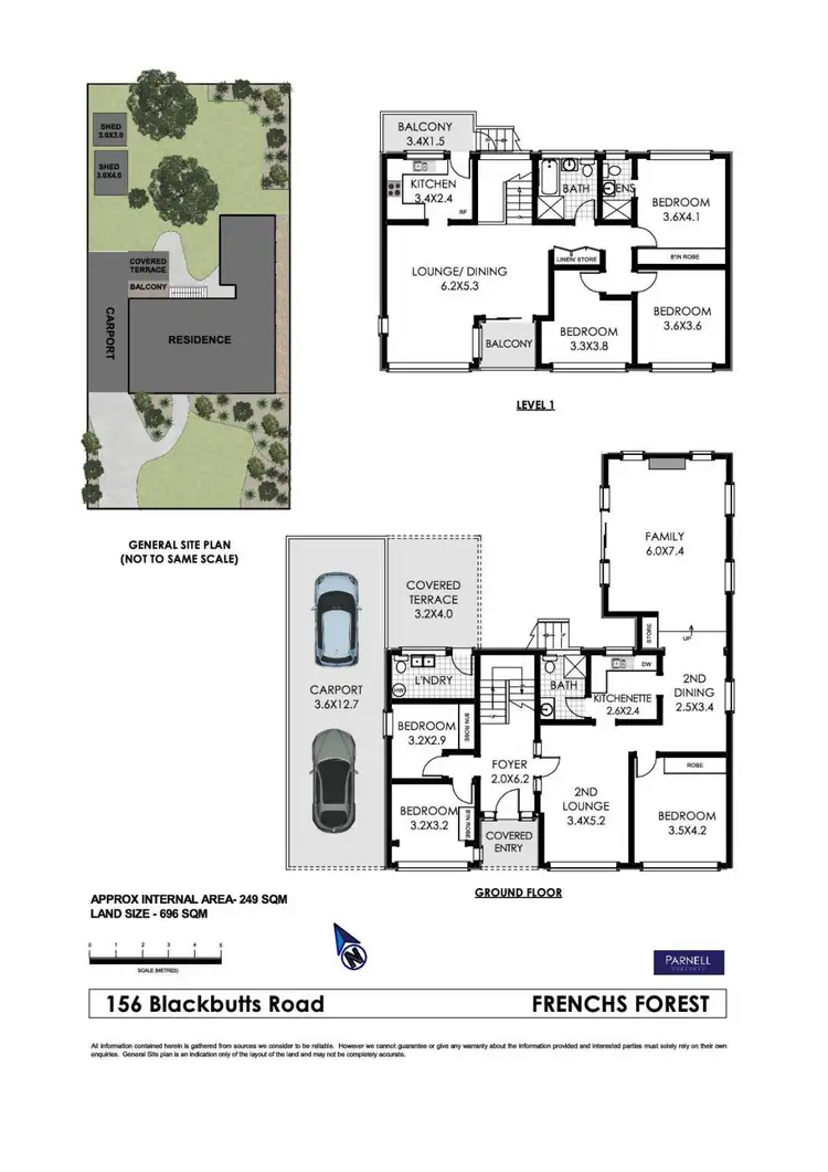 Floorplan of Homely house listing, 156 Blackbutts Road, Frenchs Forest NSW 2086
