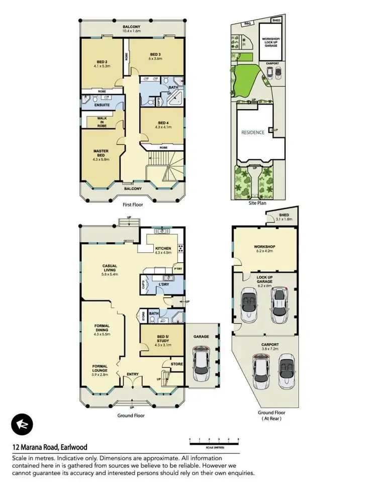 Floorplan of Homely house listing, 12 Marana Road, Earlwood NSW 2206