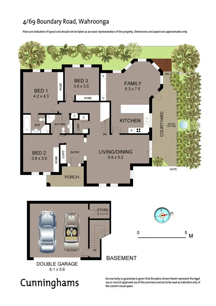 Floorplan of Homely apartment listing, 4/69 Boundary Road, Wahroonga NSW 2076