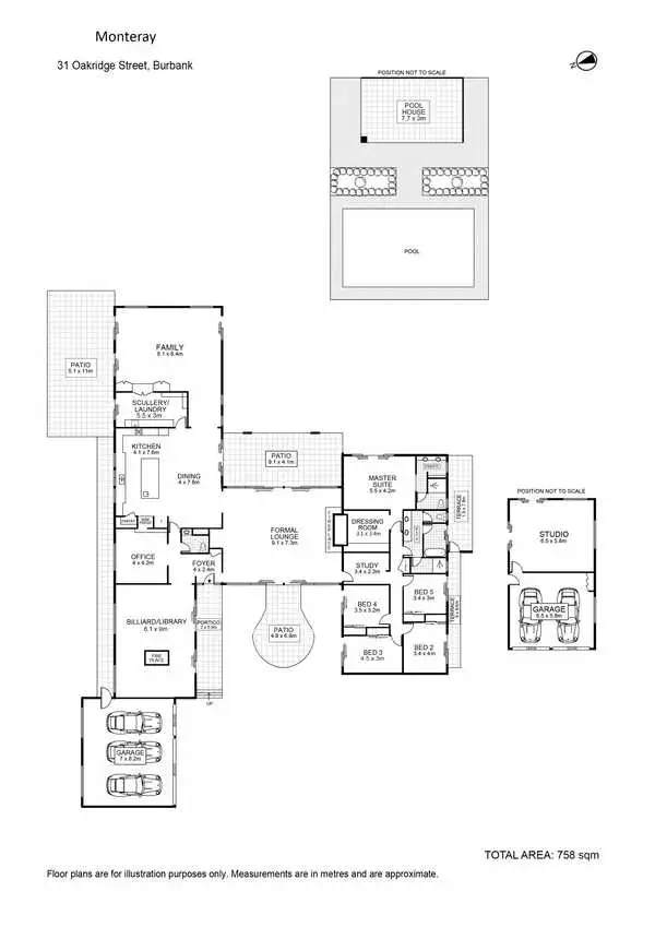 Floorplan of Homely house listing, 31 Oakridge Street, Burbank QLD 4156