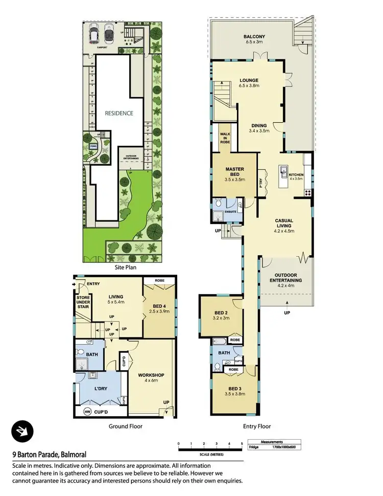 Floorplan of Homely house listing, 9 Barton Parade, Balmoral QLD 4171