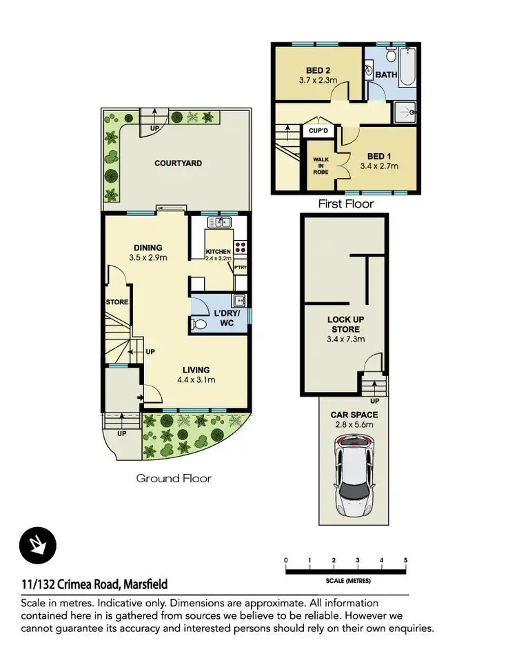 Floorplan of Homely unit listing, 11/132 Crimea Road, Marsfield NSW 2122