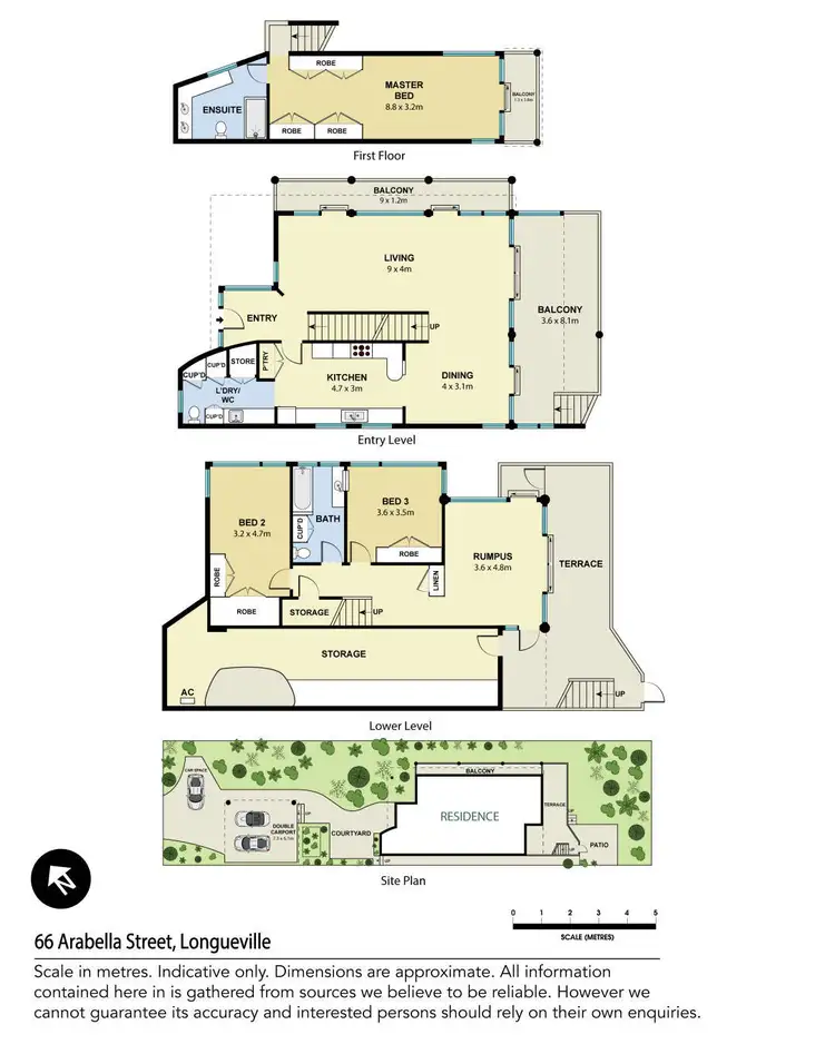 Floorplan of Homely house listing, 66 Arabella Street, Longueville NSW 2066