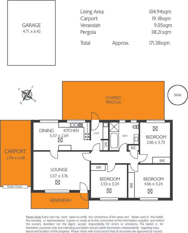 Floorplan of Homely house listing, 18 Oswald Crescent, Para Hills SA 5096
