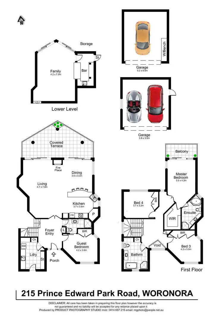 Floorplan of Homely house listing, 215 Prince Edward Park Road, Woronora NSW 2232