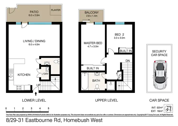 Floorplan of Homely unit listing, Level 1/8/29-31 Eastbourne Road, Homebush West NSW 2140