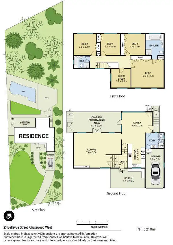 Floorplan of Homely house listing, 23 Bellevue Street, Chatswood West NSW 2067