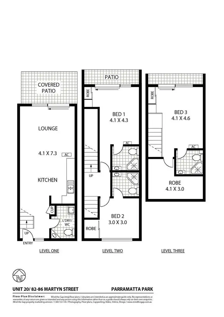 Floorplan of Homely apartment listing, 20/82 - 86 Martyn Street, Parramatta Park QLD 4870