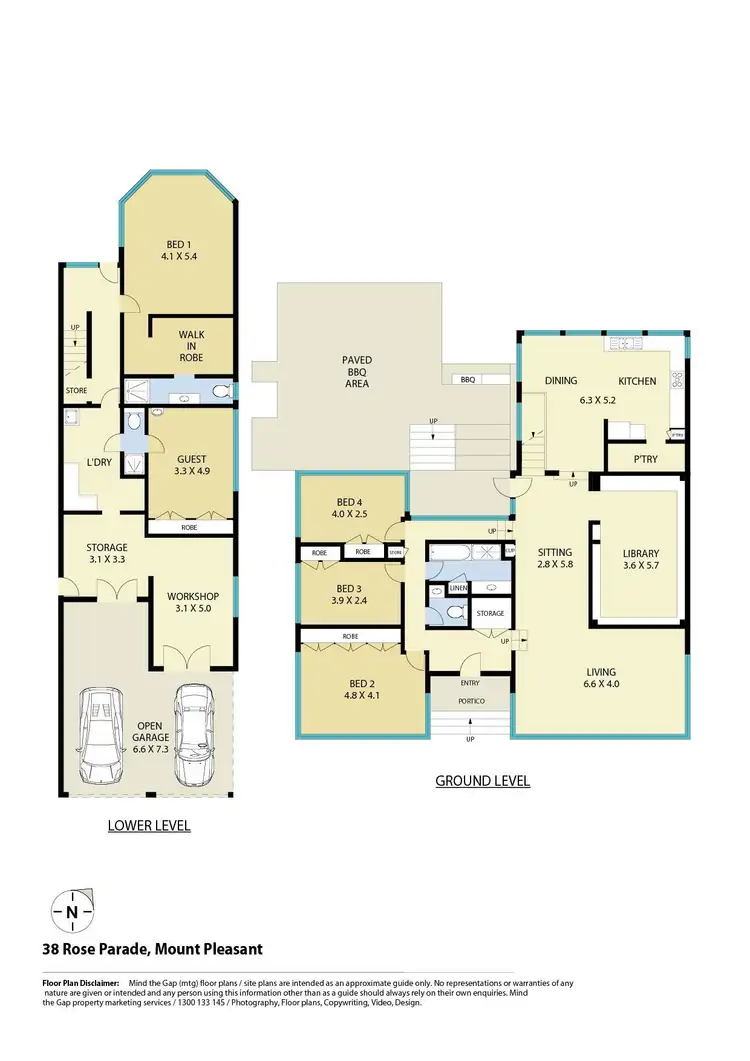 Floorplan of Homely house listing, 38 Rose Parade, Mount Pleasant NSW 2519