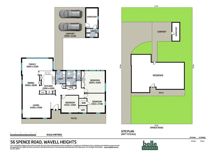 Floorplan of Homely house listing, 56 Spence Road, Wavell Heights QLD 4012