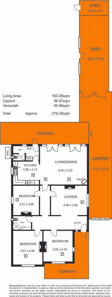 Floorplan of Homely house listing, 3 Rodney Street, Woodville SA 5011
