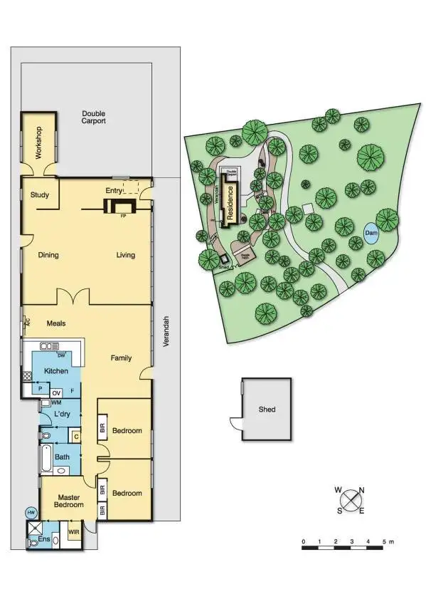 Floorplan of Homely house listing, 112 Bishop Avenue, Diamond Creek VIC 3089