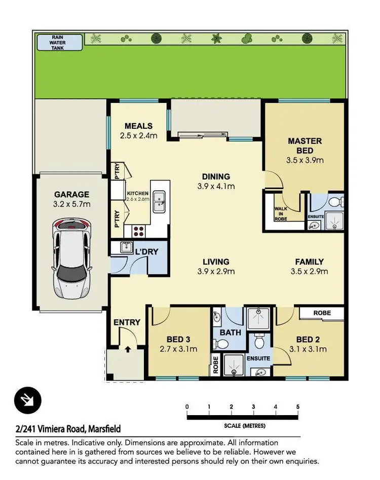 Floorplan of Homely villa listing, 2/241 Vimiera Road, Marsfield NSW 2122