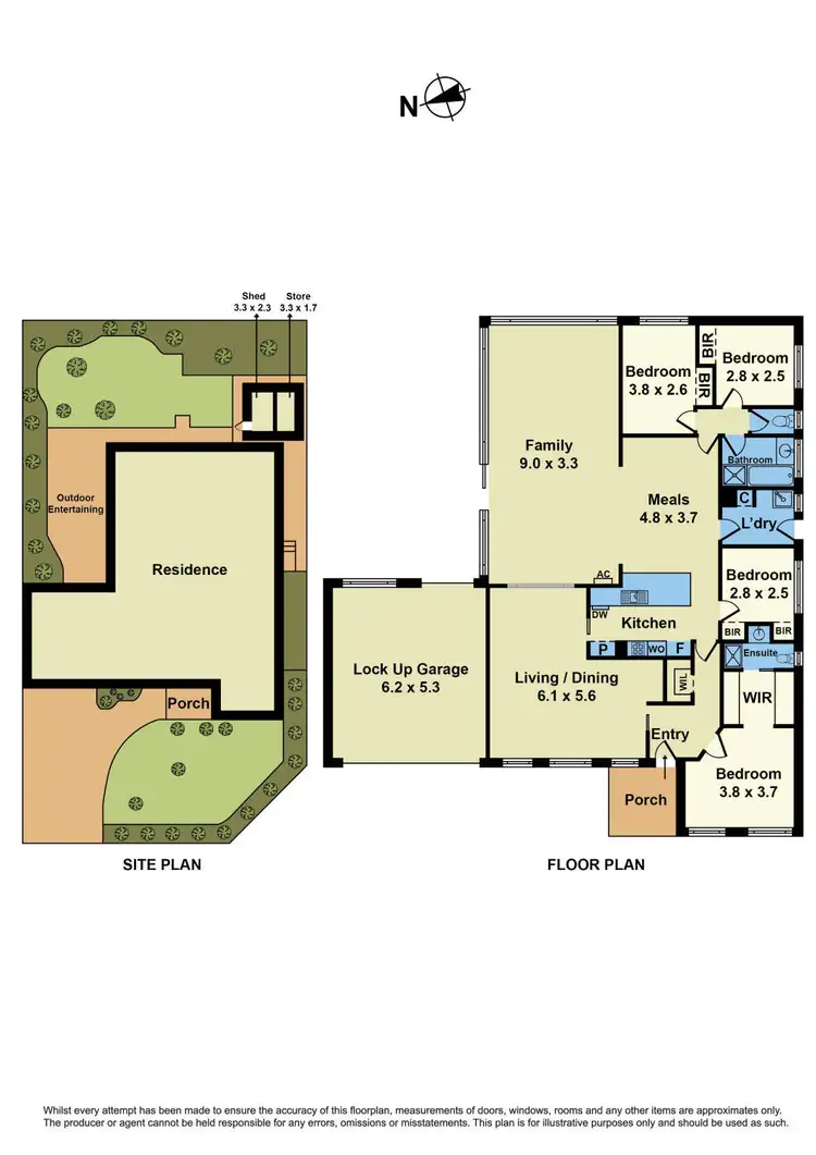 Floorplan of Homely house listing, 2 Derby Drive, Epping VIC 3076