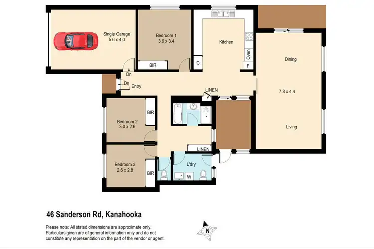 Floorplan of Homely house listing, 46 Sanderson Road, Kanahooka NSW 2530