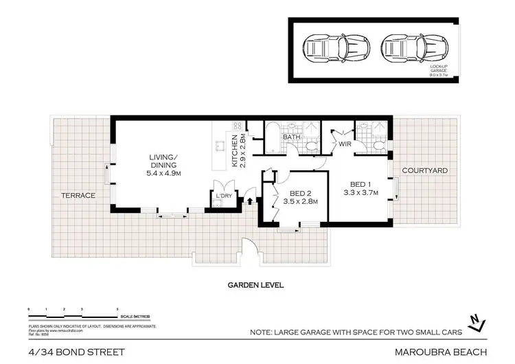 Floorplan of Homely apartment listing, 4/34 Bond Street, Maroubra NSW 2035