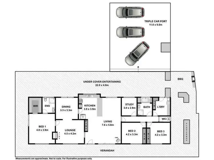 Floorplan of Homely house listing, 373 Jelbart Road, Jindera NSW 2642