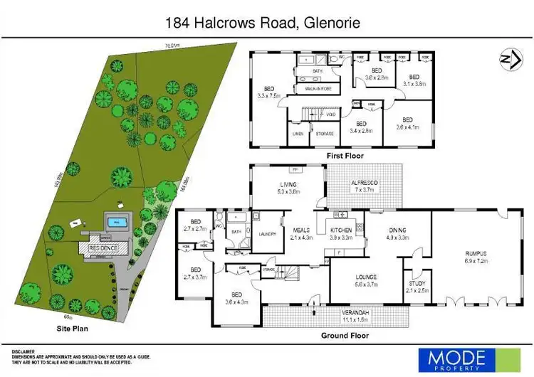 Floorplan of Homely house listing, 184 Halcrows Road, Glenorie NSW 2157