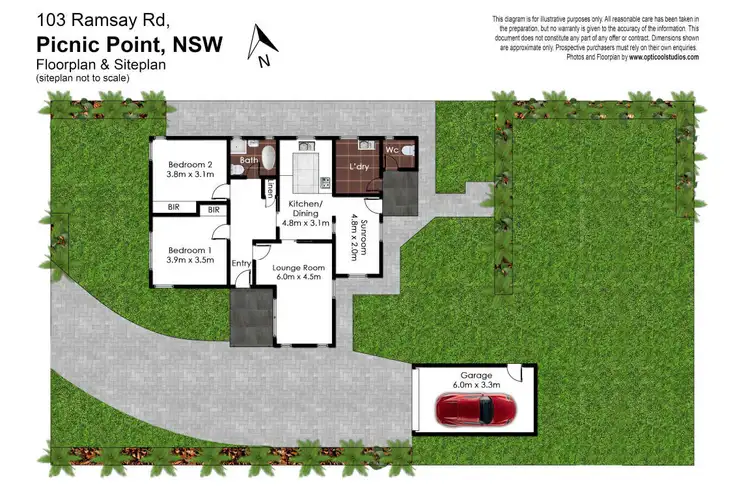 Floorplan of Homely house listing, 103 Ramsay Road, Picnic Point NSW 2213