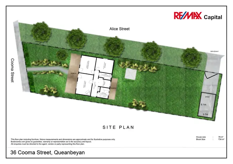 Floorplan of Homely house listing, 36 Cooma Street, Queanbeyan NSW 2620