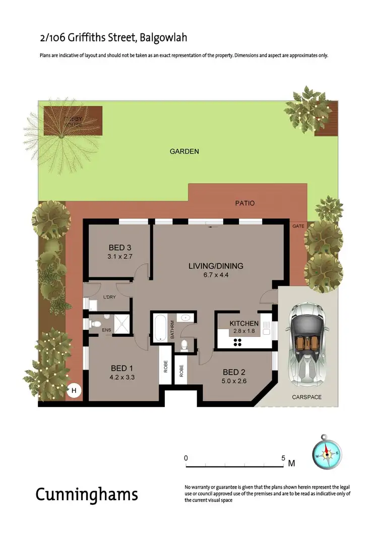 Floorplan of Homely apartment listing, 2/106 Griffiths Street, Balgowlah NSW 2093