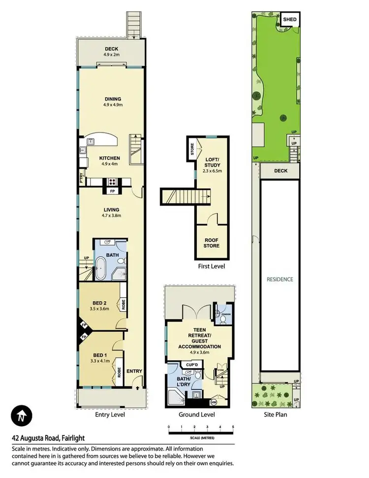 Floorplan of Homely house listing, 42 Augusta Road, Fairlight NSW 2094
