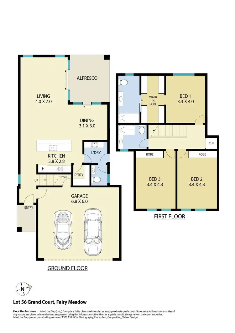 Floorplan of Homely house listing, 51 Grand Court, Fairy Meadow NSW 2519